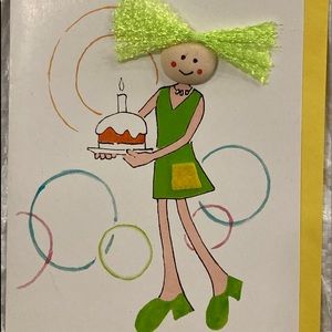 3 Hand Made 3 D Cards